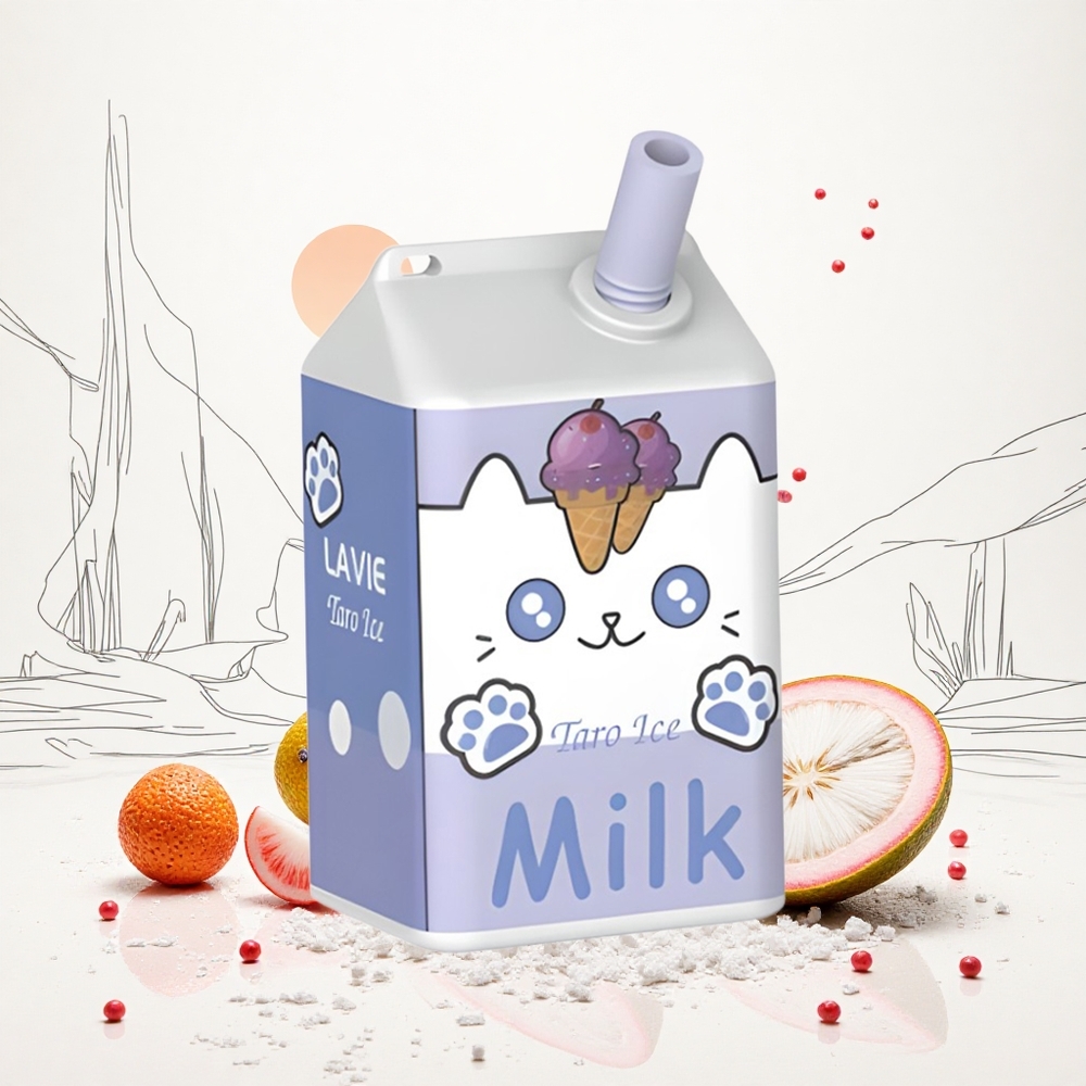 Lavie Milk 7000 Puffs Táró Jég (37 34 65 cm 16ML) Hungary Vapes