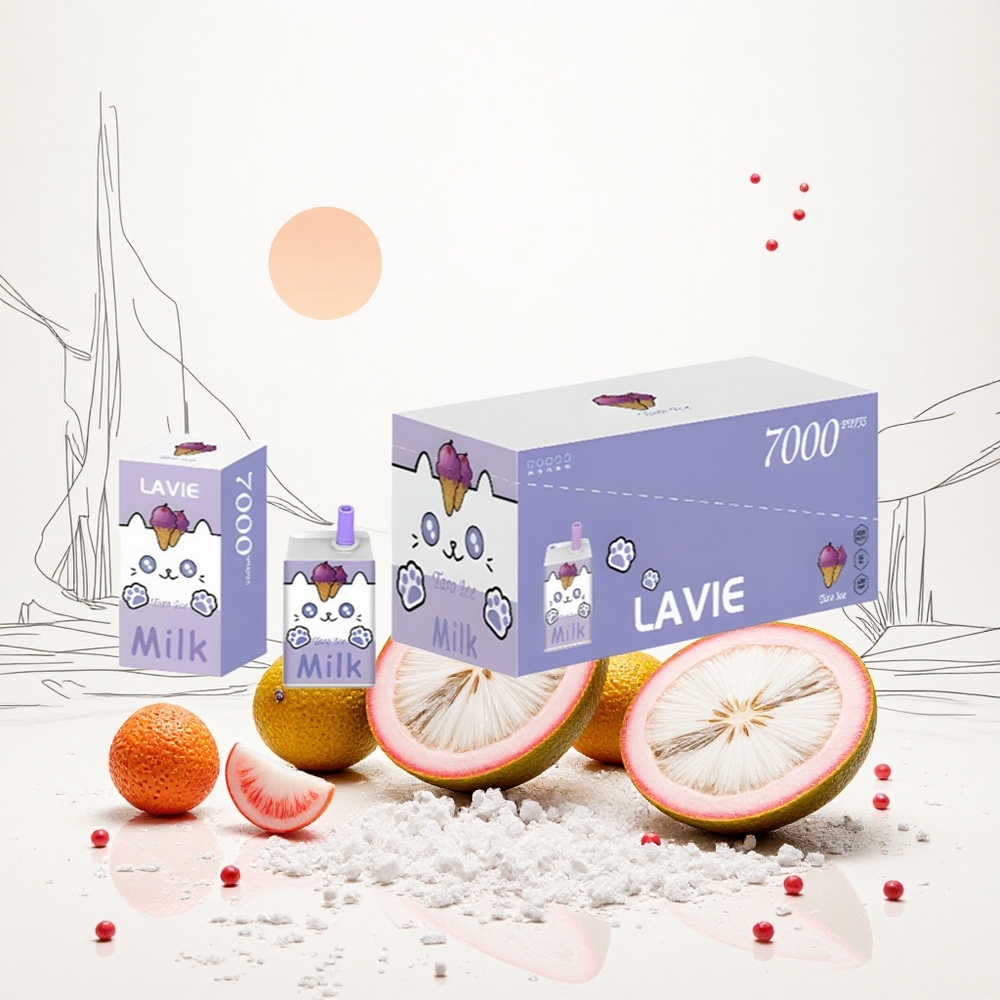 Lavie Milk 7000 Puffs Táró Jég (37 34 65 cm 16ML) Hungary Vapes