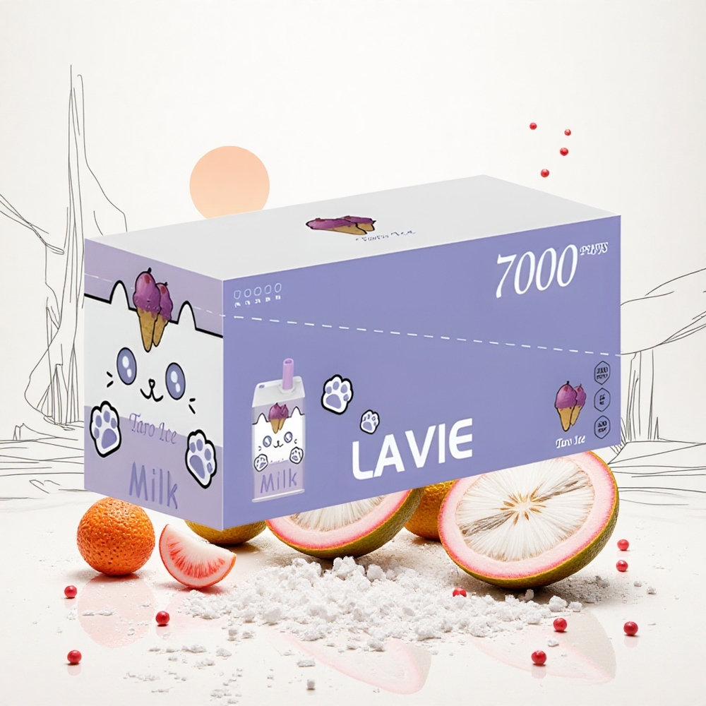 Lavie Milk 7000 Puffs Táró Jég (37 34 65 cm 16ML) Hungary Vapes