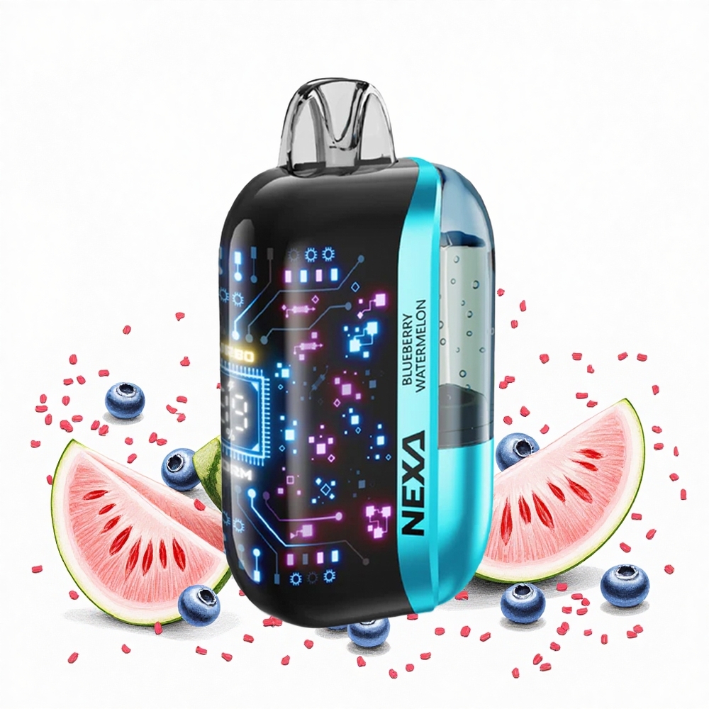 NEXA Ultra 50000 Puffs Boróka Görögdinnye 20ml Előre Töltött Kapacitás 800mah Akkumulátor Kapacitás Hungary Vapes