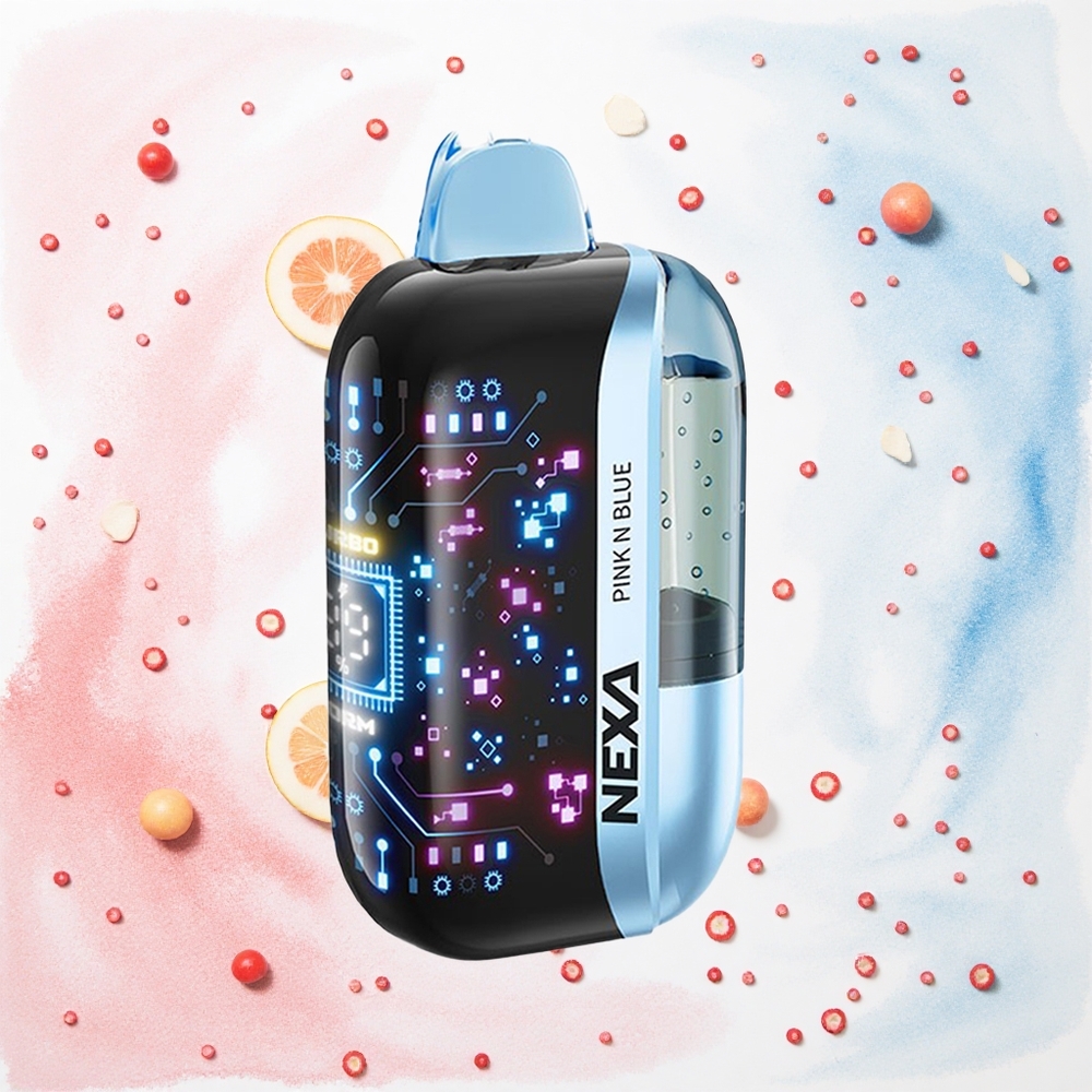 NEXA Ultra 50000 Puffs Pink és Kék 20ml Előre Töltött Kapacitás 800mah Akkumulátor Kapacitás Hungary Vapes
