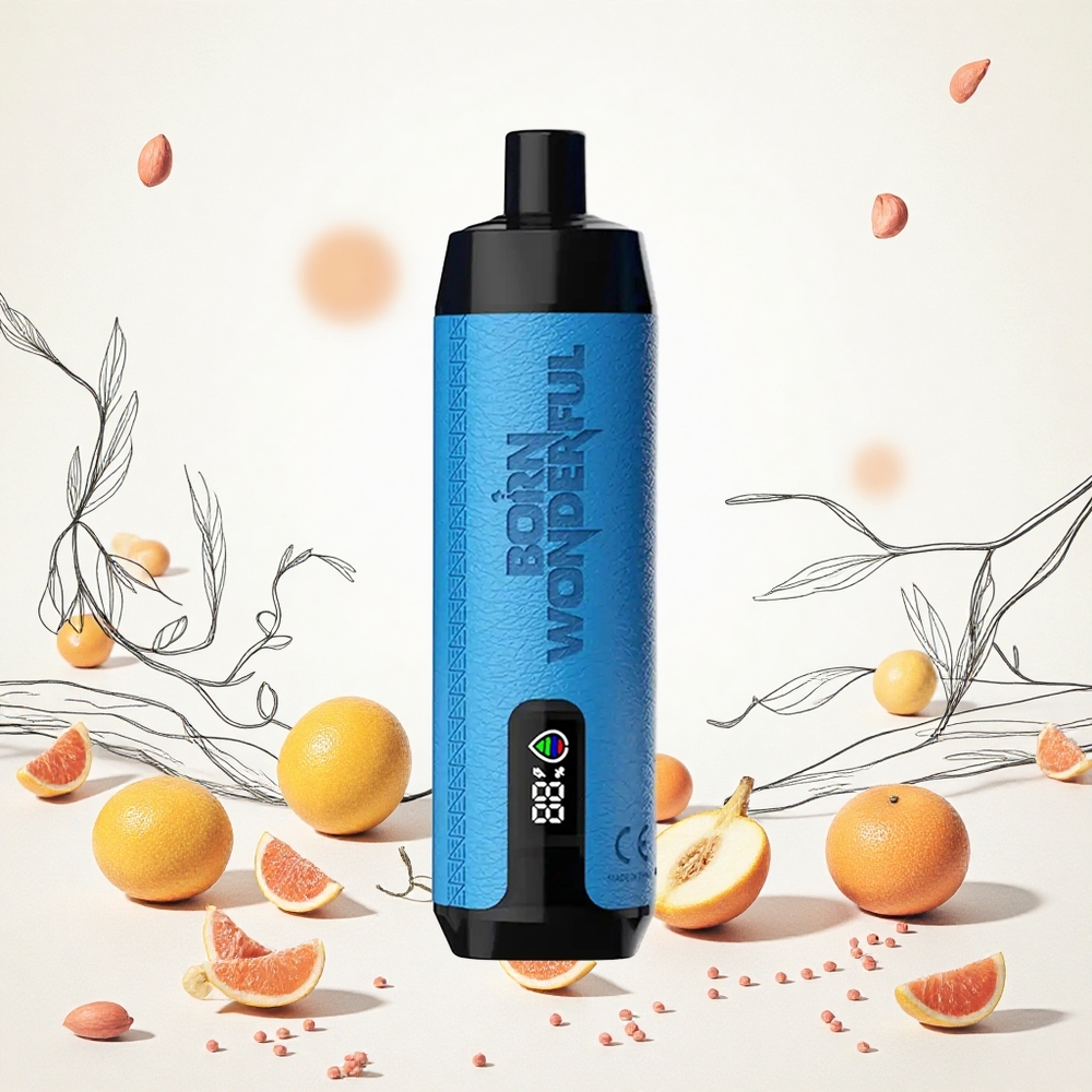 RandM Fumot Shisha 10000 Puffs (10000 Füst) Cush Man (Puhagyümölcs) 18ml Előre Töltött E-liquid 850 mAh Akkumulátor Hungary Vapes