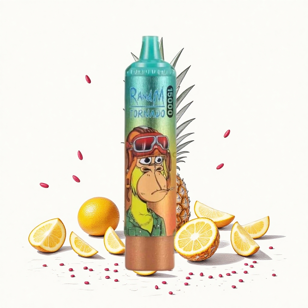 RandM Fumot Tornado 15000 Puffs Ices Pineaplle 25ml Folyadékkapacitás 850mAh Akkumulátor Hungary Vapes