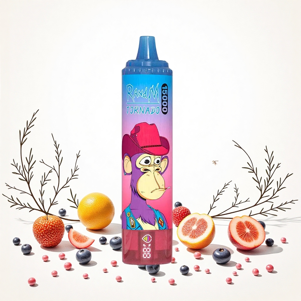 RandM Fumot Tornado 15000 Puffs Mixed Berry (25ml folyadékkapacitás 850mAh akkumulátor) Hungary Vapes