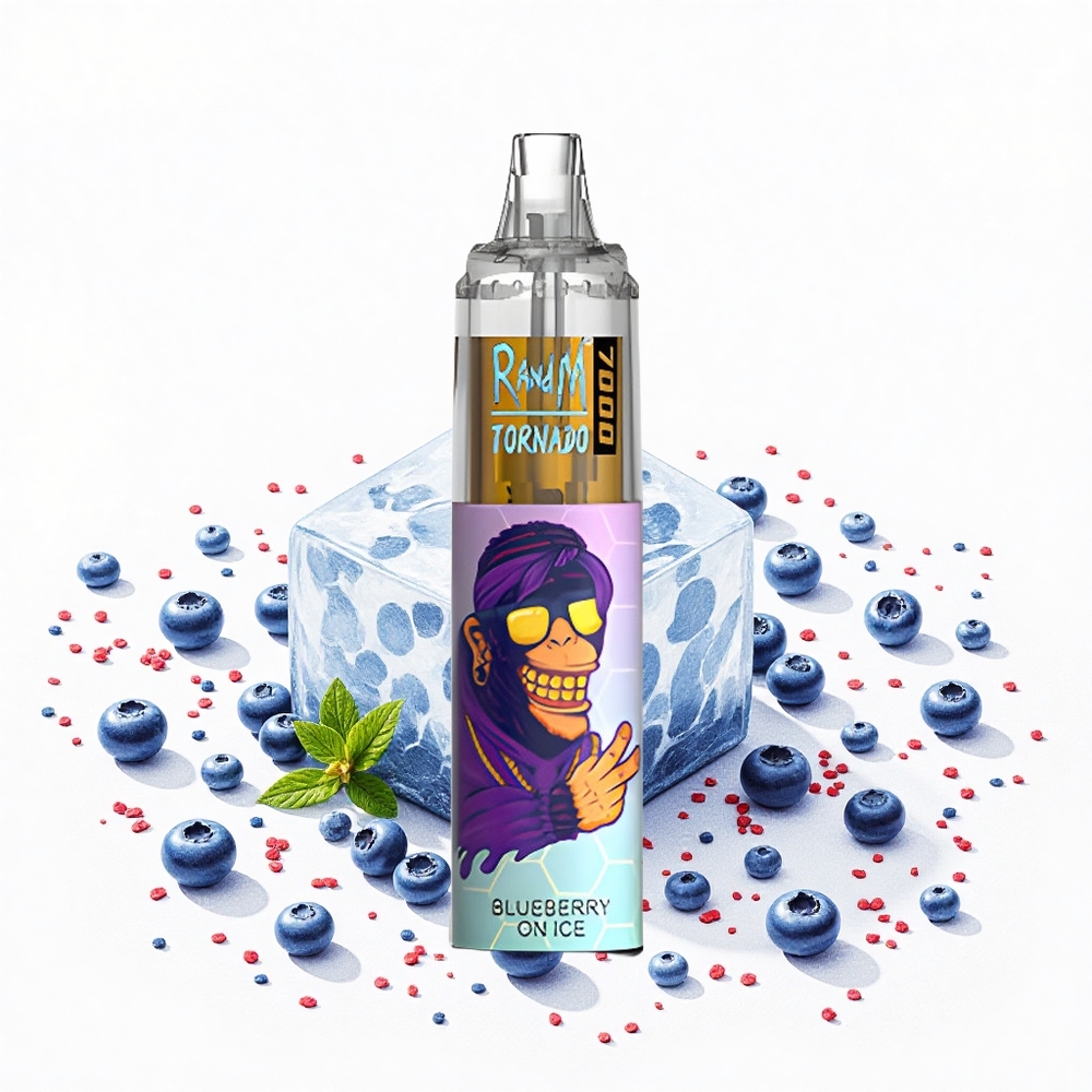 RandM Fumot Tornado 7000 Böfö 14 ML E-liquid Áfonya Jég Hungary Vapes