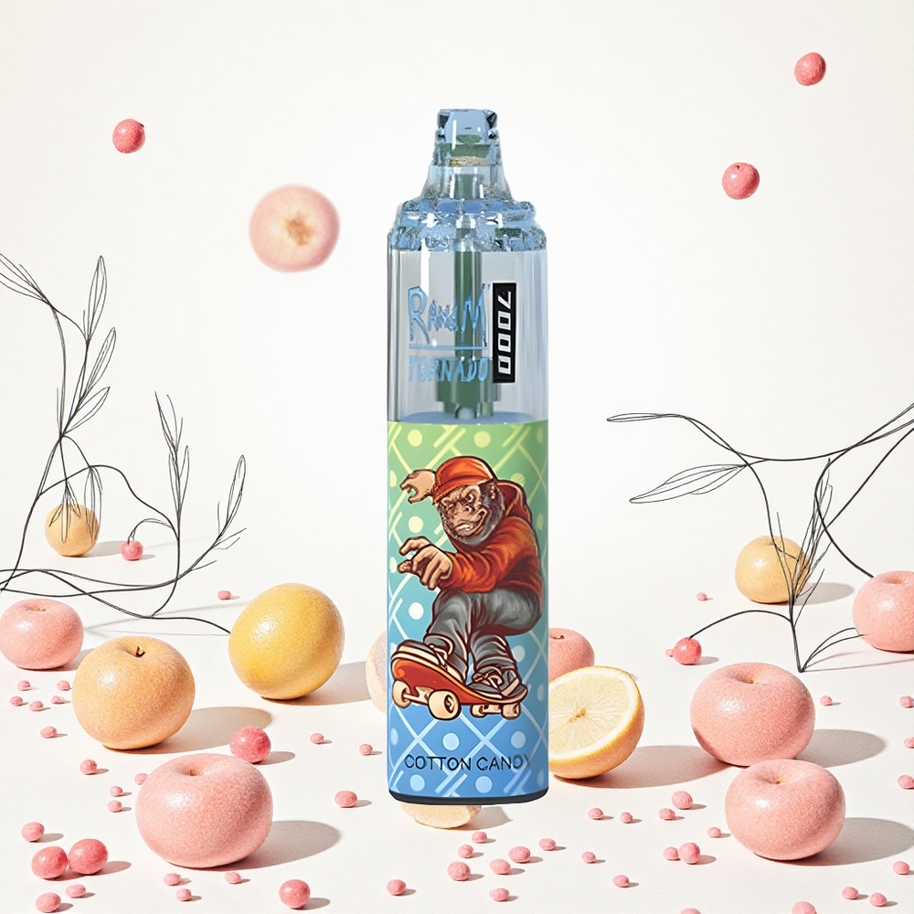 RandM Fumot Tornado 7000 Puffs 14 ML E-liquid Mészcukor Hungary Vapes