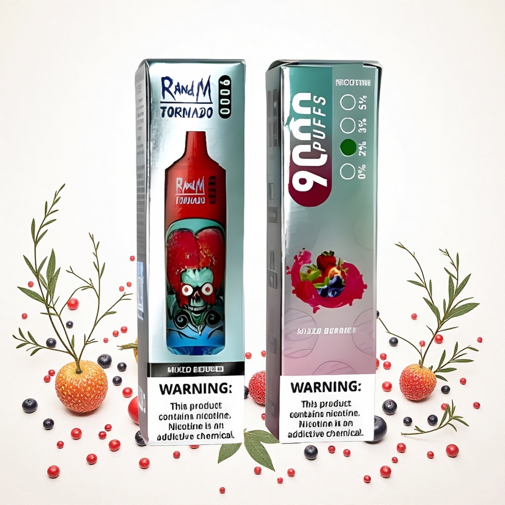 RandM Fumot Tornado 9000 Puffs (9000 Puff 18 mL) Eldobható E-szigaret Vegyes Bogyók Hungary Vapes
