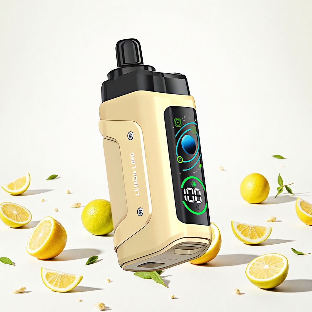 Razz Bar 45000 Puffs Eldobható Vape Citrom Lime 10 Ohm Mesh Coil 20 mg/ml Nikotin Hungary Vapes