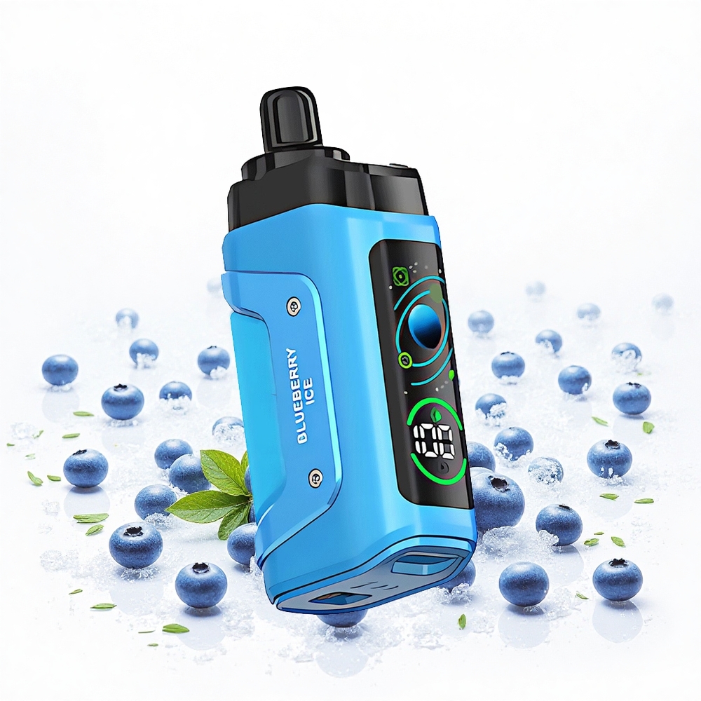 Razz Bar 45000 Puffs Meglepő Áfonya Jég 45000 Puffs 10 Ohm Mesh Coil Hungary Vapes