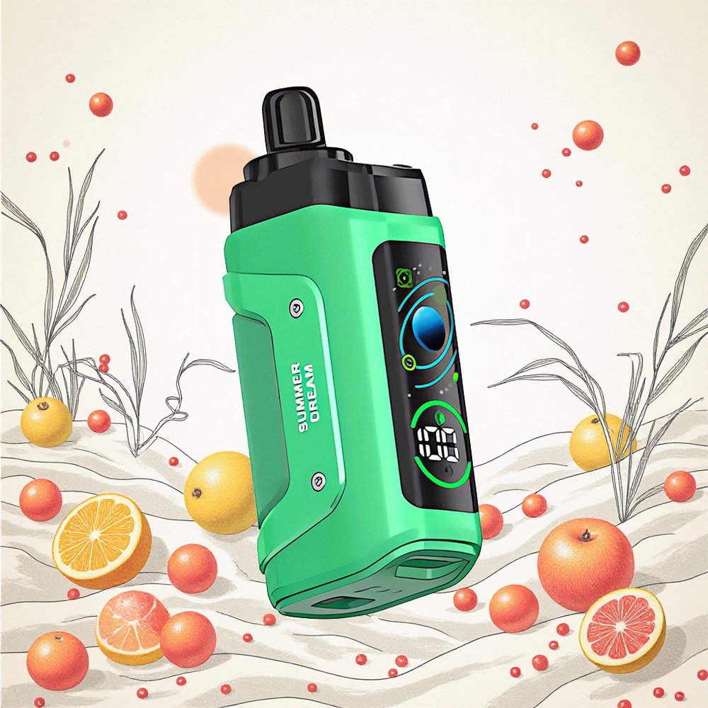 Razz Bar 45000 Puffs Nyári Álom Eldobható Vape 10 Ohm Mesh Coil 20 mg/ml Nikotinerőség Hungary Vapes