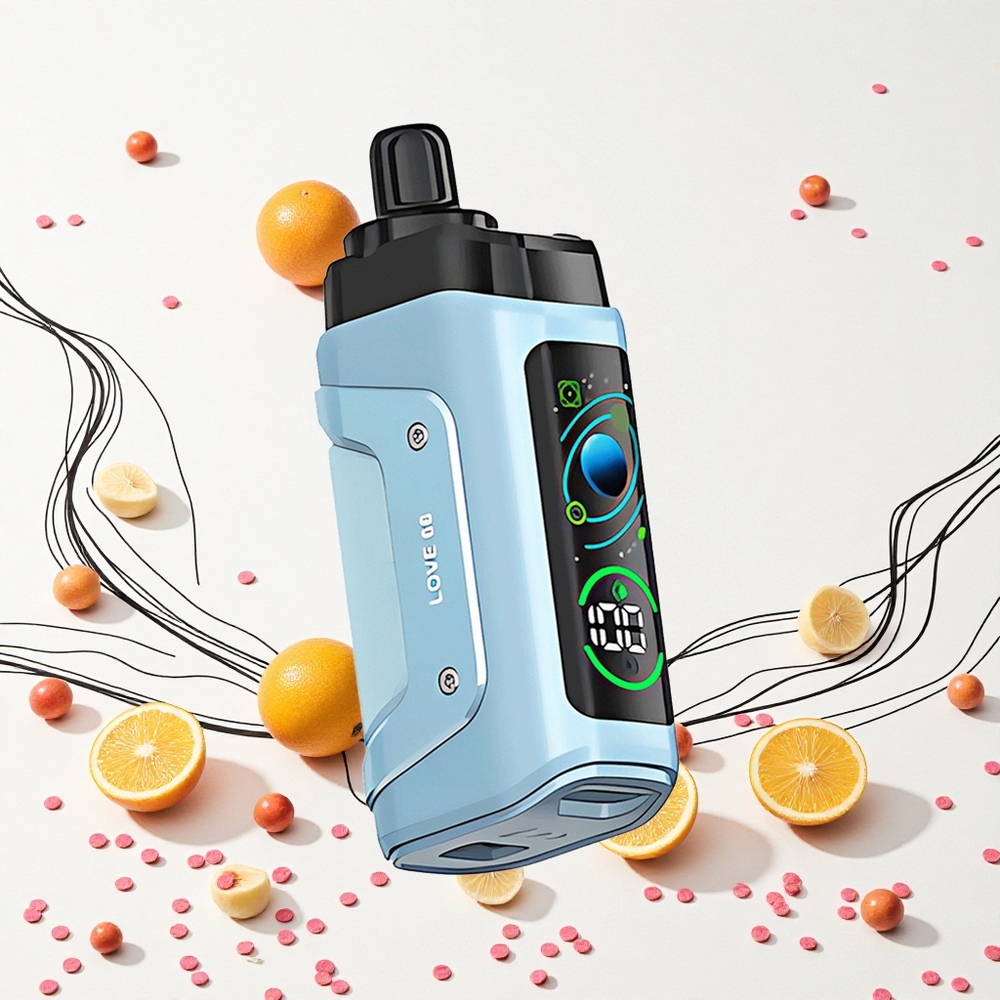 Razz Bar 45000 PuffsLove 66 10 Ohm Mesh Coil Hungary Vapes