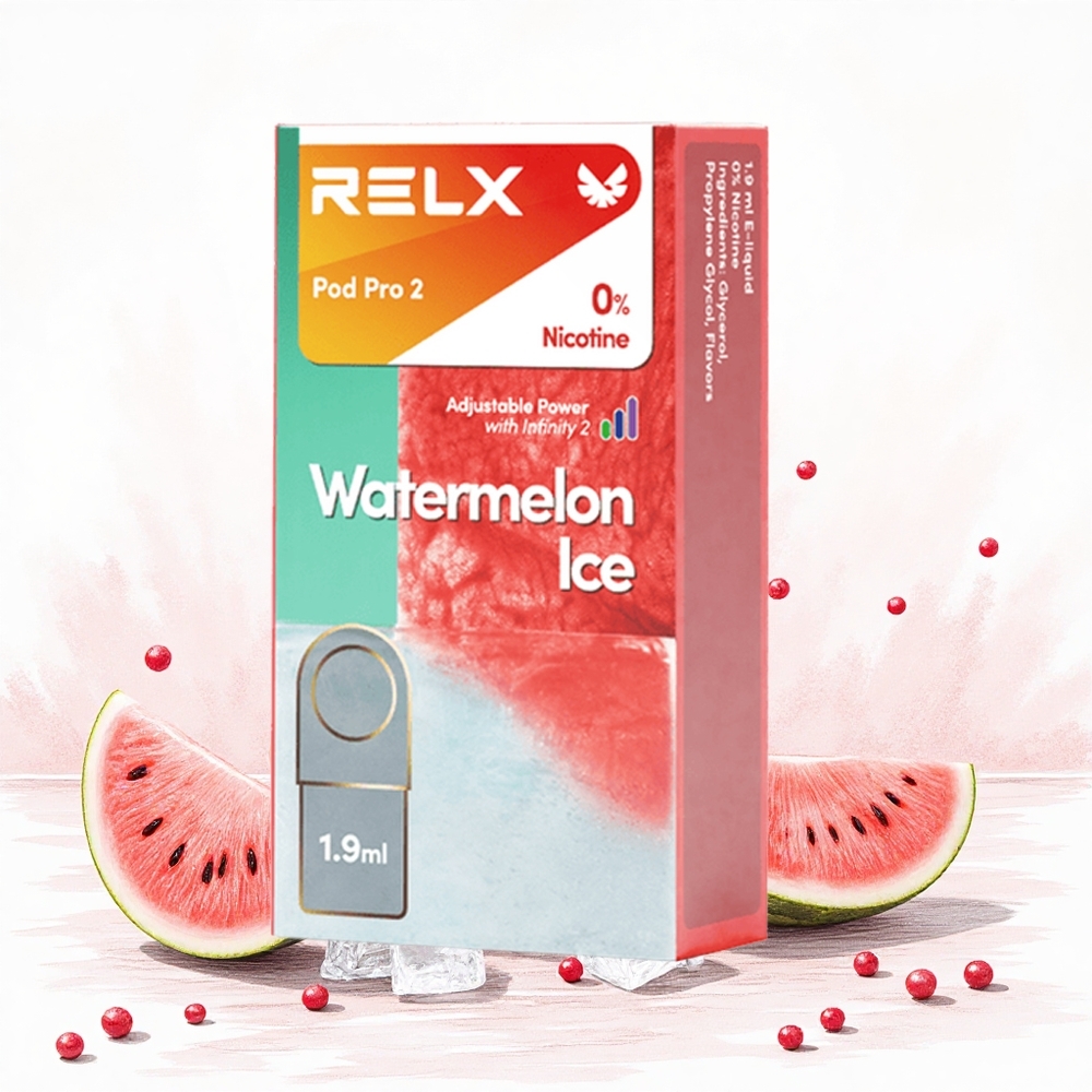 Relx Pod Pro 2 600 Puffs Görögdinnye Jég Nikotinszint: 0% Hungary Vapes